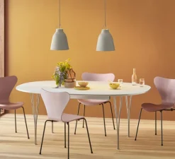 Suspension*Fritz Hansen Suspension, Caravaggio P1, , Ø16,5cm, H21,6cm - Gris 25