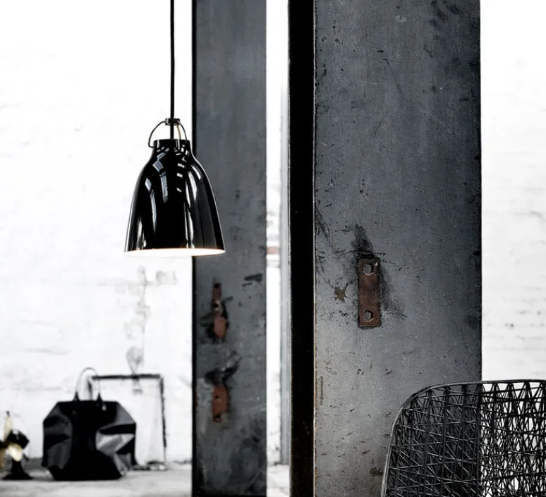 Suspension*Fritz Hansen Suspension, Caravaggio P1, , Ø16,5cm, H21,6cm - noir
