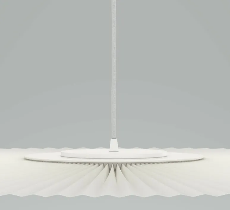 Suspension*Hartô Suspension, Carmen Large, , DIM, LED, 700lm, Ø120cm, H3,5cm - HARTÔ blanc