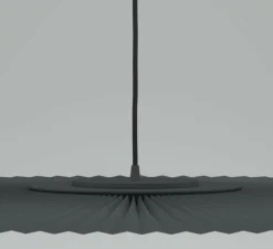 Suspension, Carmen Large, gris ardoise, DIM, LED, 700lm, Ø120cm, H3,5cm - HARTÔ