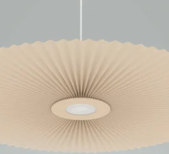 Suspension*Hartô Suspension, Carmen Medium, , DIM, LED, 2700K, 700lm, Ø90cm, H3,5cm - HARTÔ sable doré