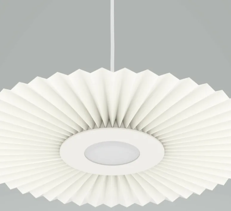 Suspension*Hartô Suspension, Carmen small, , DIM, LED, 2700K, 700lm, Ø50cm, H3,5cm - blanc