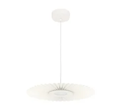Suspension*Hartô Suspension, Carmen small, , DIM, LED, 2700K, 700lm, Ø50cm, H3,5cm - blanc