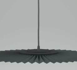 Suspension*Hartô Suspension, Carmen small, , DIM, LED, 2700K, 700lm, Ø50cm, H3,5cm - gris ardoise