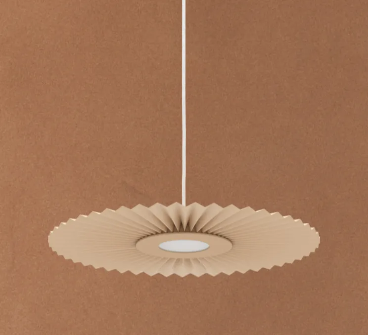 Suspension, Carmen small, sable doré, DIM, LED, 2700K, 700lm, Ø50cm, H3,5cm - Hartô