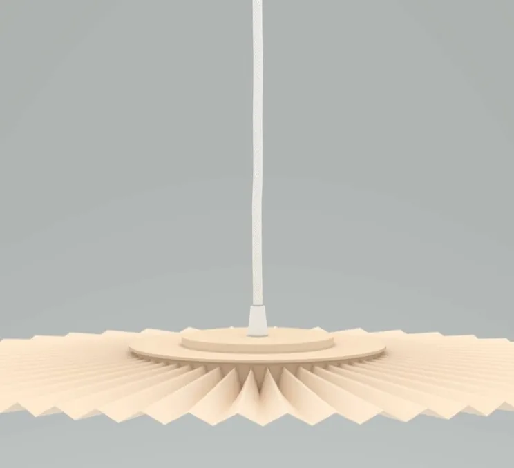 Suspension, Carmen small, sable doré, DIM, LED, 2700K, 700lm, Ø50cm, H3,5cm - Hartô
