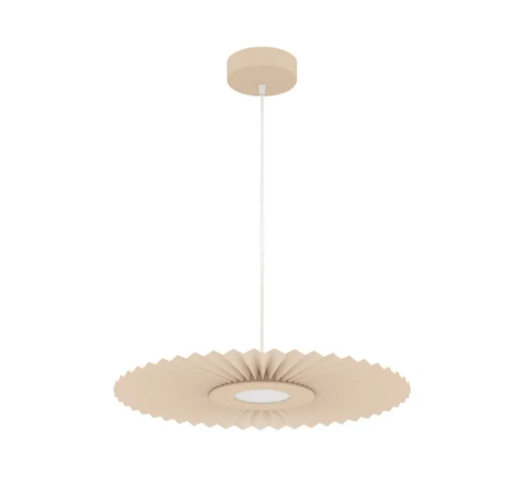Suspension, Carmen small, sable doré, DIM, LED, 2700K, 700lm, Ø50cm, H3,5cm - Hartô