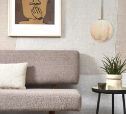 Suspension, Carrara M, Blanc marbre, or, Ø22cm, H34cm - It's about Romi