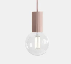 Suspension*Vitamin Suspension, Case Clear Bulb, , dim, 2300K, H22,4cm - Blush
