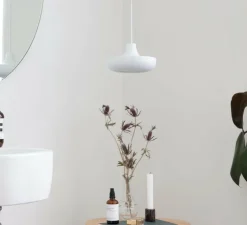 Suspension, Cassini mini, blanc, LED, dim, 3000K, 320 lm, Ø20cm, H11cm - Umage