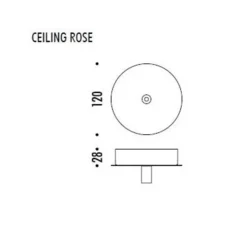 Suspension, Cathode 1, laiton brossé, LED, on/off, 3000k, 286 lm, Ø22cm, H32cm - Davide Groppi