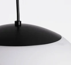 Suspension*Zangra Suspension, ceilinglamp.169.b, , IP40, Ø32cm, H41,5cm - noir mat