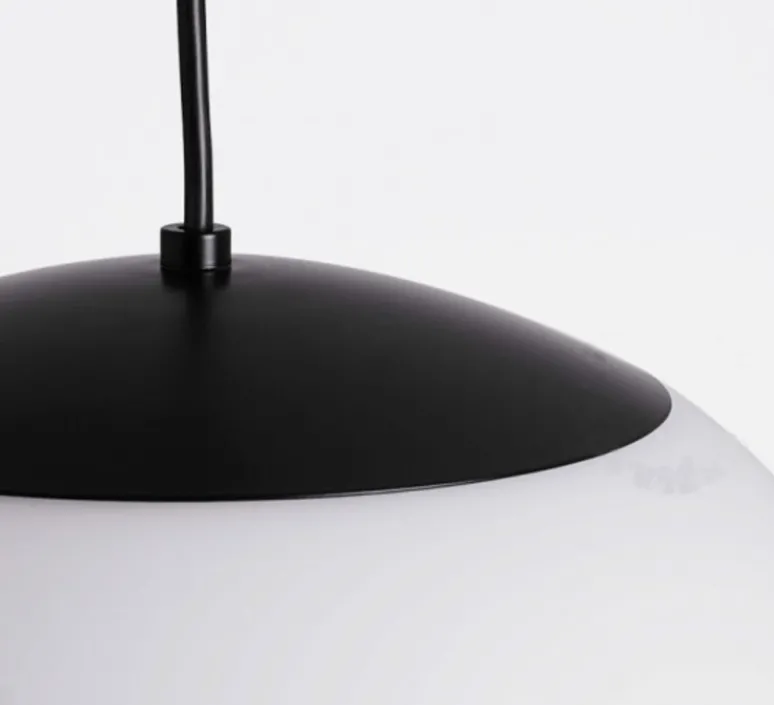Suspension*Zangra Suspension, ceilinglamp.169.b, , IP40, Ø32cm, H41,5cm - noir mat