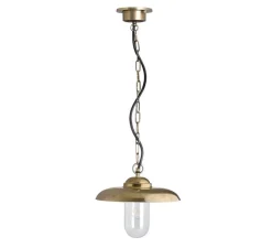Suspension*Zangra Suspension, Ceilinglamp.o.089.go, , IP44, Ø29cm, H25cm - laiton