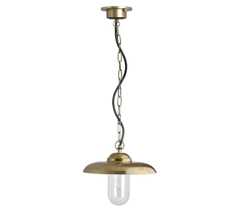 Suspension*Zangra Suspension, Ceilinglamp.o.089.go, , IP44, Ø29cm, H25cm - laiton