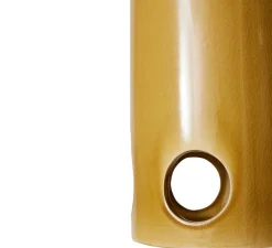 Suspension, Ceramic, moutarde, Ø15cm, H29,5cm - HK Living