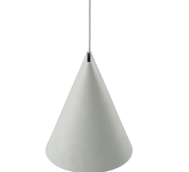 Suspension, Ceramic, Wide, blanc, Ø23cm, H23,5cm - Moebe