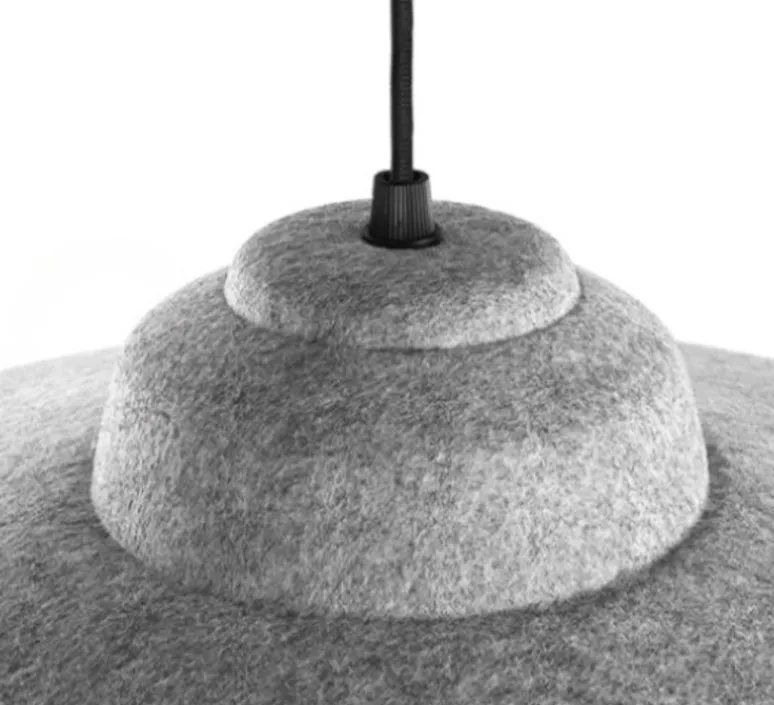 Suspension*Zangra Suspension, Charlie, , Ø41,5cm, H16,5cm - gris