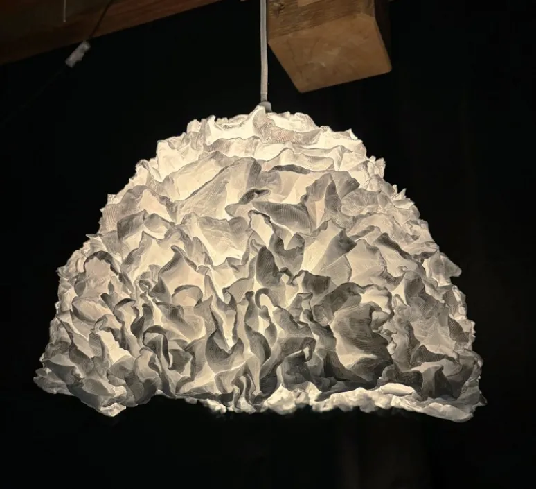 Suspension*And Creation Suspension, Charlotte, , Ø40cm, H30cm - blanc