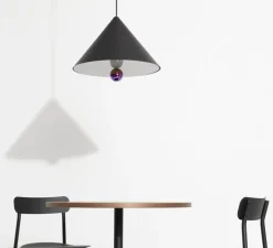 Suspension*Petite Friture Suspension, Cherry, Grand, , LED, dim, 3000K, 1040 lm, Ø50cm, H37,5cm - noir
