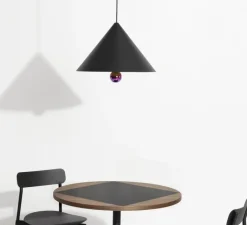 Suspension*Petite Friture Suspension, Cherry, Grand, , LED, dim, 3000K, 1040 lm, Ø50cm, H37,5cm - noir