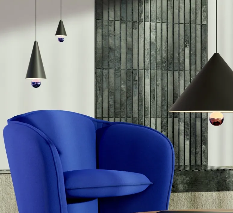 Suspension*Petite Friture Suspension, Cherry, Petit, , LED, dim, 3000K, 1040 lm, Ø16cm, H37,5cm - noir