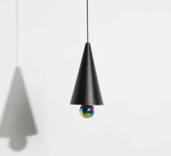Suspension*Petite Friture Suspension, Cherry, Petit, , LED, dim, 3000K, 1040 lm, Ø16cm, H37,5cm - noir