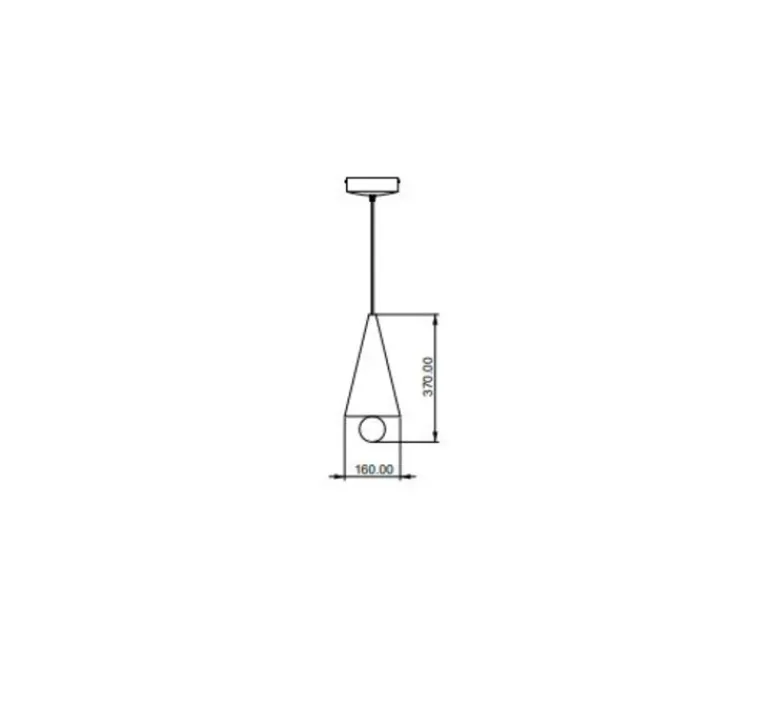 Suspension*Petite Friture Suspension, Cherry, Petit, , LED, dim, 3000K, 1040 lm, Ø16cm, H37,5cm - noir