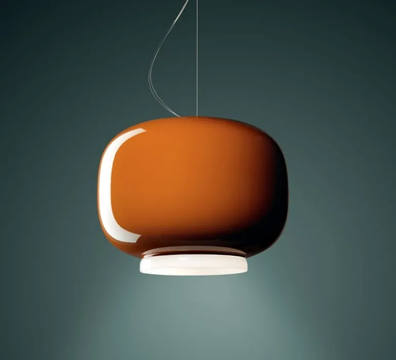 Suspension*Foscarini Suspension, Chouchin 1 LED, , LED, dim, 2700K, 2581 lm, Ø40cm, H31cm - orange