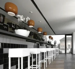 Suspension*Foscarini Suspension, Chouchin 1, , Ø40cm, H31cm - orange