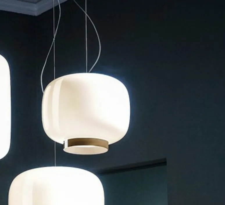 Suspension*Foscarini Suspension, Chouchin 3 reverse, , Ø40cm, H25cm - gris