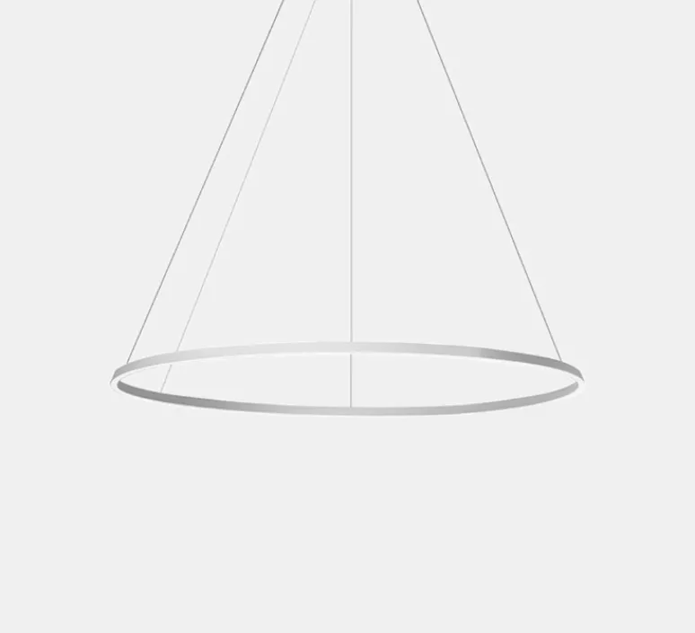 Suspension*LEDS C4 Suspension, Circular Downward Light 120 cm, , LED, dim, 3000K, 2825 lm, Ø120cm, Hcm - blanc