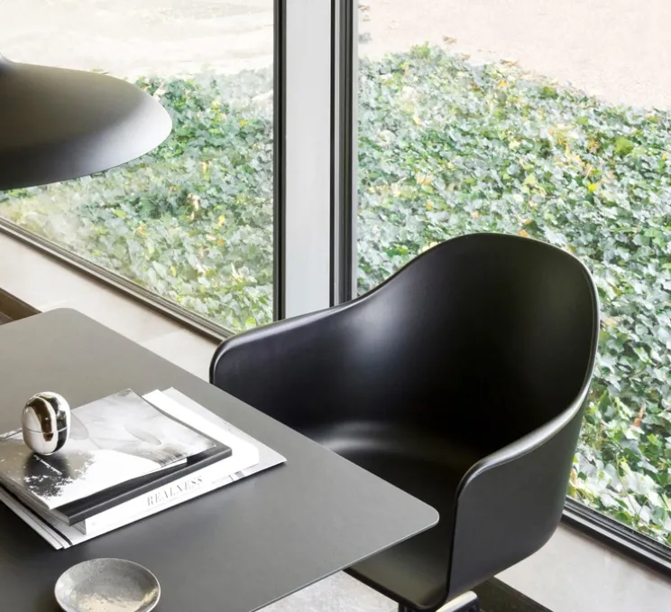 Suspension, Circular, noir, LED, dim, 2700/4000k, 800lm, Ø55cm, H13,8cm - Audo Copenhagen