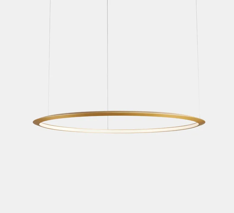 Suspension*LEDS C4 Suspension, Circular simple inward, , LED, 2700k, 3670 lm, Ø200cm, H5cm - or