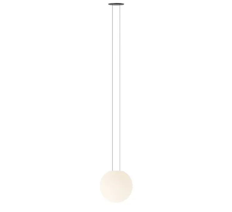Suspension, Circus solo 0185, noir, LED, dim, 2700K, 759 lm, Ø20cm, H20cm - Vibia