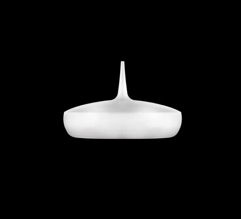Suspension*Umage Suspension, Clava Dine, , câble noir, H28cm, Ø43cm - blanc mat