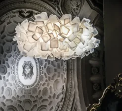 Suspension*Slamp Suspension, Clizia, , Ø78cm - blanc