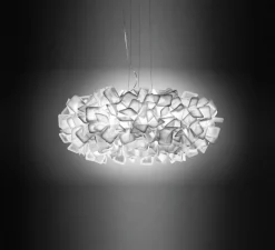 Suspension*Slamp Suspension, Clizia, , Ø78cm - blanc