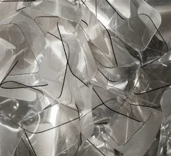 Suspension, Clizia Large, fumé, Ø78cm - Slamp