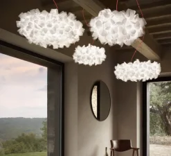 Suspension, Clizia Mama Non Mama, blanc, Ø130cm, H45cm - Slamp