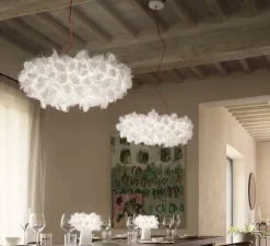 Suspension, Clizia Mama Non Mama, blanc, Ø130cm, H45cm - Slamp