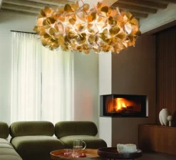 Suspension, Clizia Mama Non Mama 130, or, Ø130cm, H45cm - Slamp