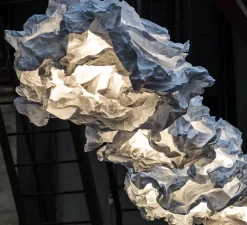 Suspension, Cloud, blanc, Ø60cm, H50cm - Proplamp