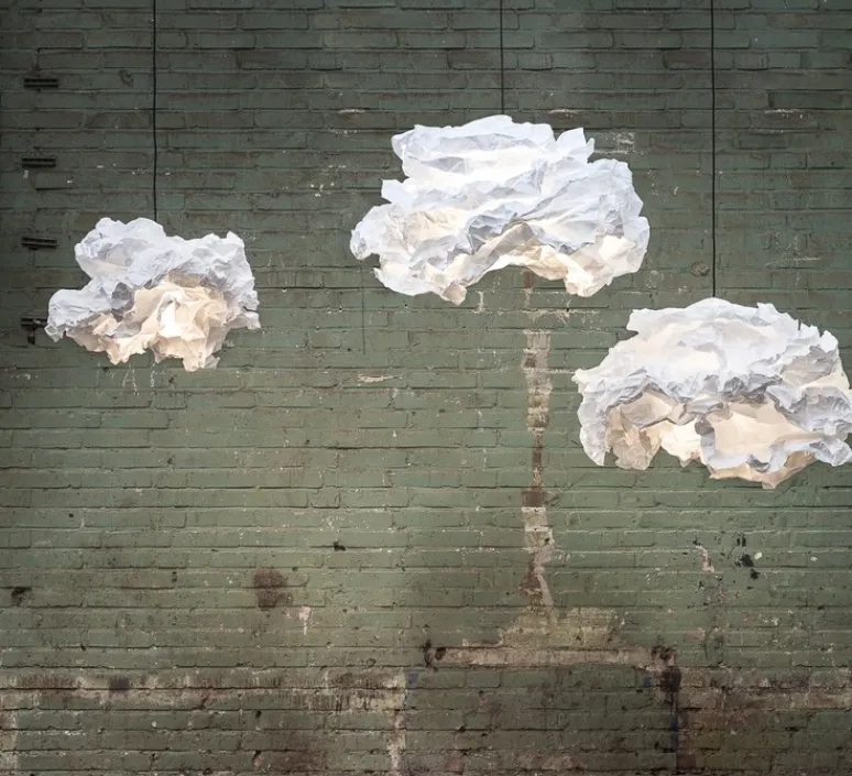 Suspension*Proplamp Suspension, Cloud, , Ø90cm - blanc
