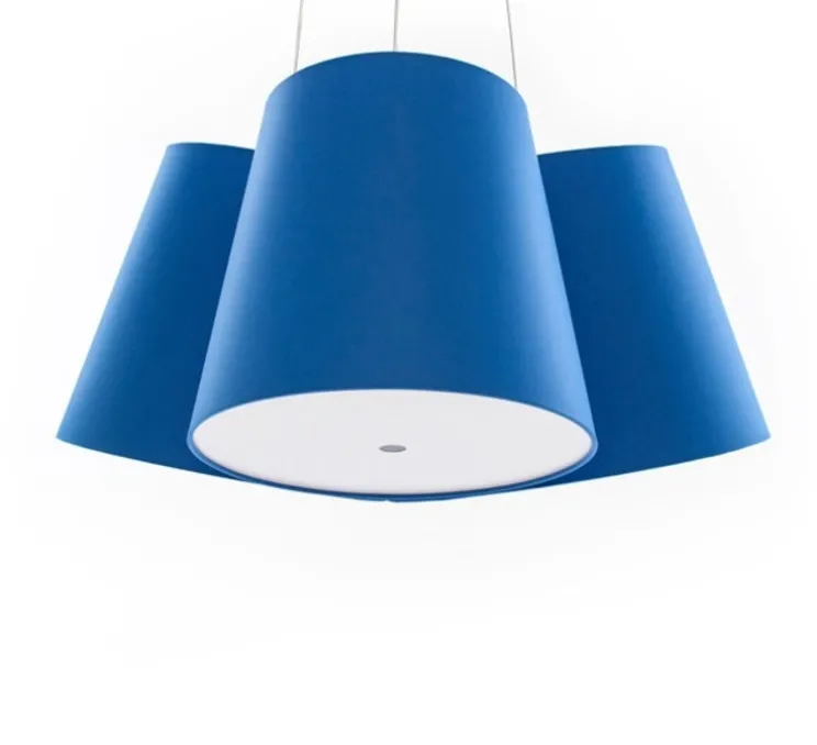 Suspension, Cluster, bleu, H30cm - Fraumaier