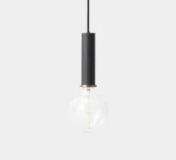 Suspension*Ferm Living Suspension, Collect lighting, high, abat-jour Cone, , Ø25cm, H27cm - noir