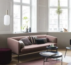 Suspension*Ferm Living Suspension, Collect lighting, high, laiton, abat-jour Opal Tall, Ø18cm, H51,2cm - laiton, opal