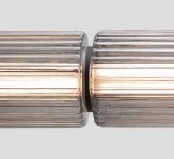 Suspension*A-N-D Suspension, Column, 6 cylindres, , LED, dim, DALI, 2700K, L172cm, H17,5cm - carbone