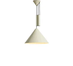Suspension, Compass 430 ajustable, blanc perlé, Ø43cm, H26cm - HAY