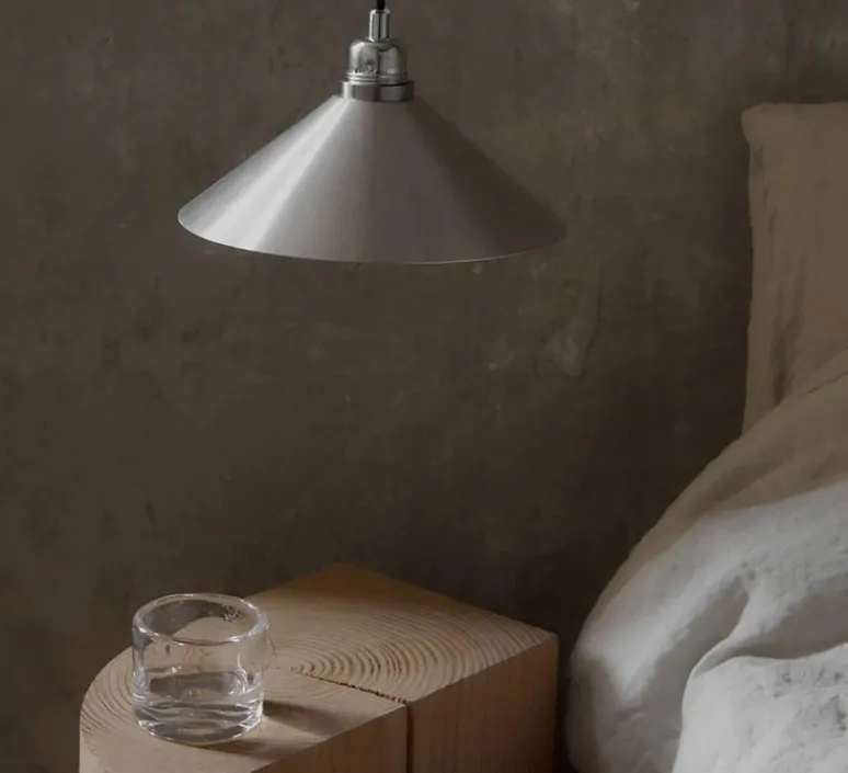 Suspension*Frama Suspension, cone shade small, , Ø25cm, H7,7cm - aluminium